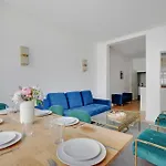 Modern 3-Bedroom Apartment 6 Guests Paris Centre